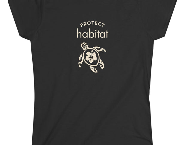 Eco-Conscious Women's Tee, Endangered Sea Turtle