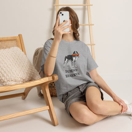 Dummy Reserve Hunting Dog Tee Springer Spaniel Training Retriever Shirt