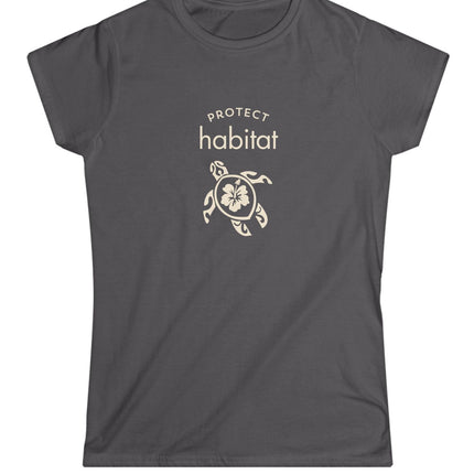 Eco-Conscious Women's Tee, Endangered Sea Turtle