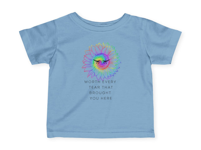 I'm a Rainbow Baby Infant Fine Jersey Tee