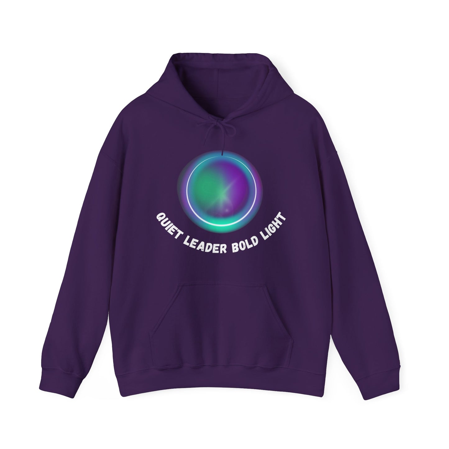Quiet Leader Bold Light Northern Lights Unisex Hoodie