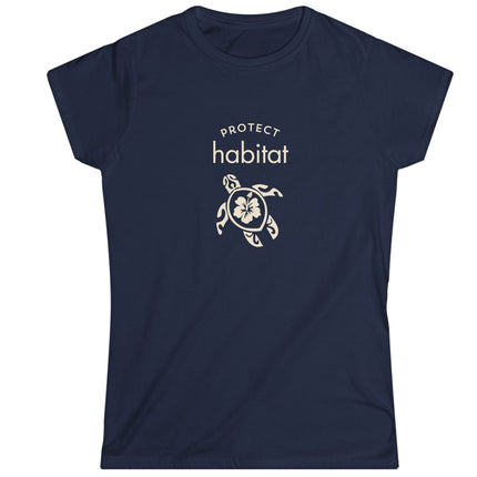 Eco-Conscious Women's Tee, Endangered Sea Turtle