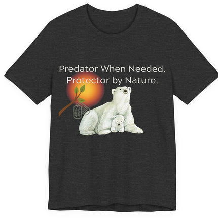 Polar Bear Protector Veterans- Unisex Short Sleeve T-Shirt