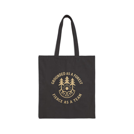 Grounded as a Forest Cotton Canvas Tote Bag
