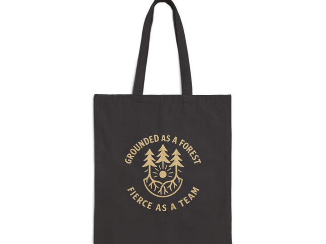 Grounded as a Forest Cotton Canvas Tote Bag