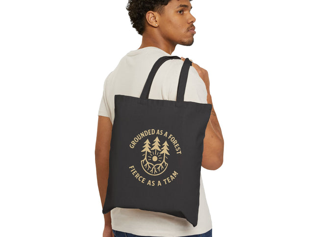 Grounded as a Forest Cotton Canvas Tote Bag
