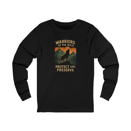 Warriors of the Wild Veteran Unisex Long Sleeve Tee