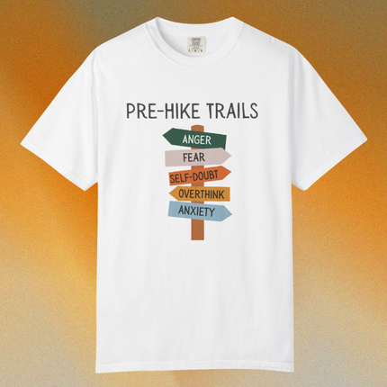 Front and Back Printed Motivational Hiker's T-shirt