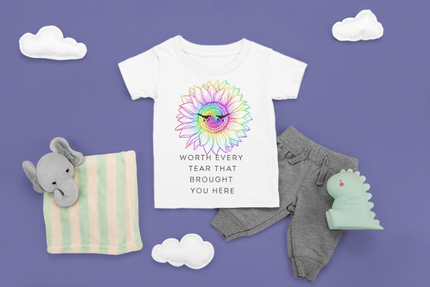 I'm a Rainbow Baby Infant Fine Jersey Tee