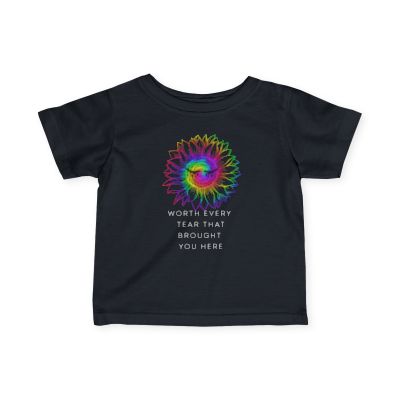 I'm a Rainbow Baby Infant Fine Jersey Tee